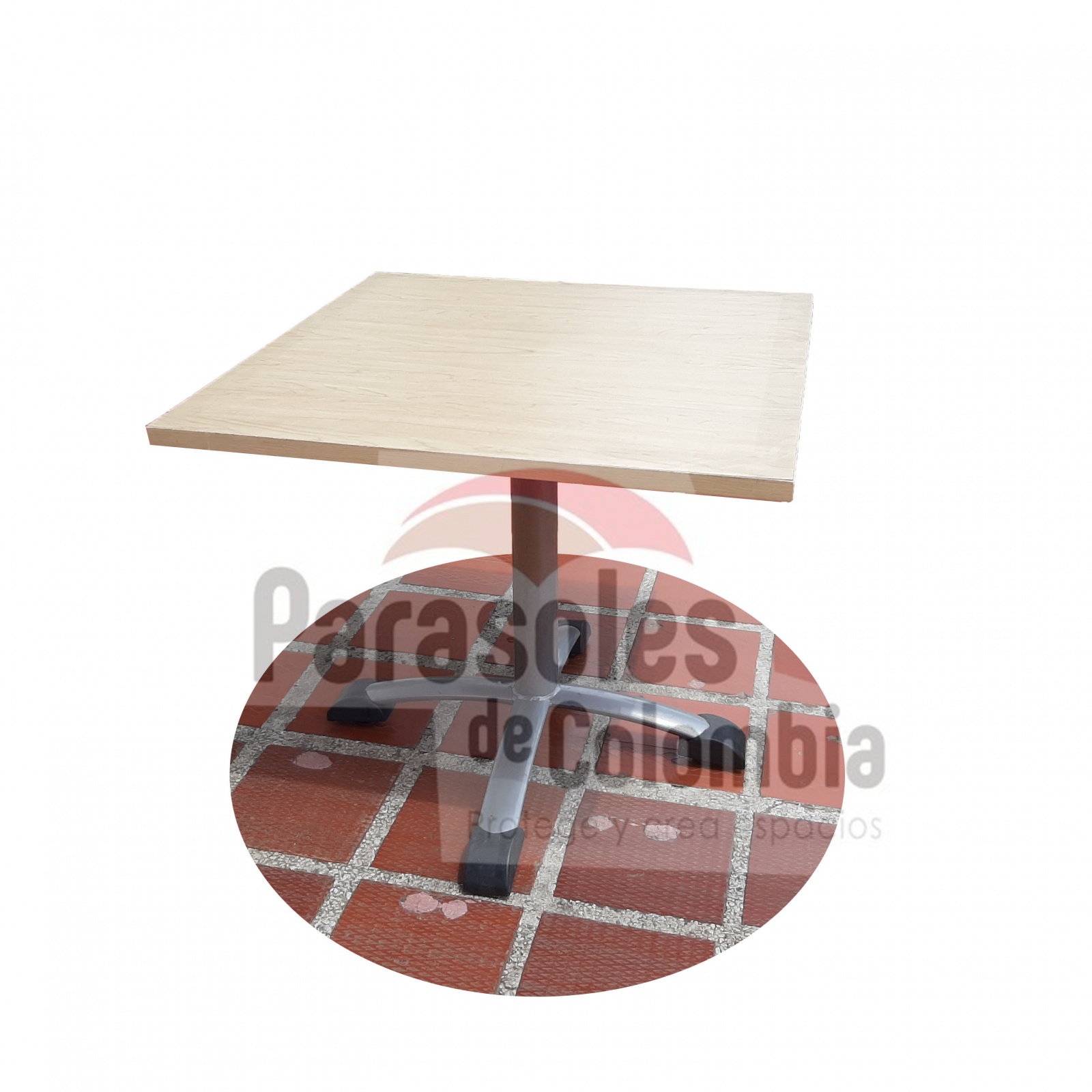 Mesa Encantonada 70x70 
